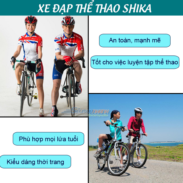 Xe đạp thể thao Shika
